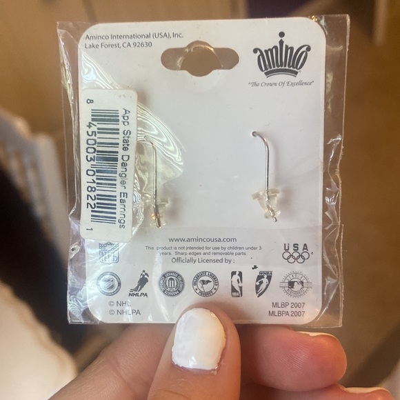 Appalachian State University Yoseph Earrings - Picture 2 of 3